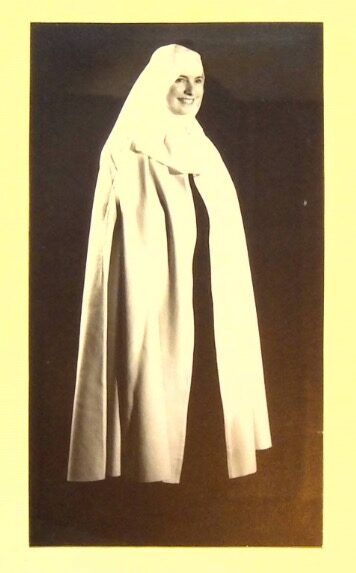 Gondina, ora chiamata Sr. Teresina dello Spirito Santo, novizia al Carmelo di S. Maria Maddalena de’ Pazzi (Firenze)