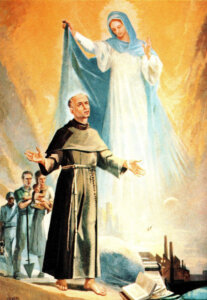 Quadro per la beatificazione di Massimiliano Maria Kolbe