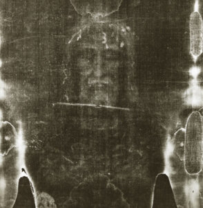 Santa Sindone - foto in negativo