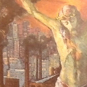 Stampa Cuore di Cristo Crocifisso