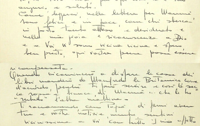 Gondina a Bernardo - 13 aprile 1966