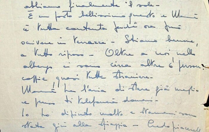 Gondina a Bernardo - 17 aprile 1961