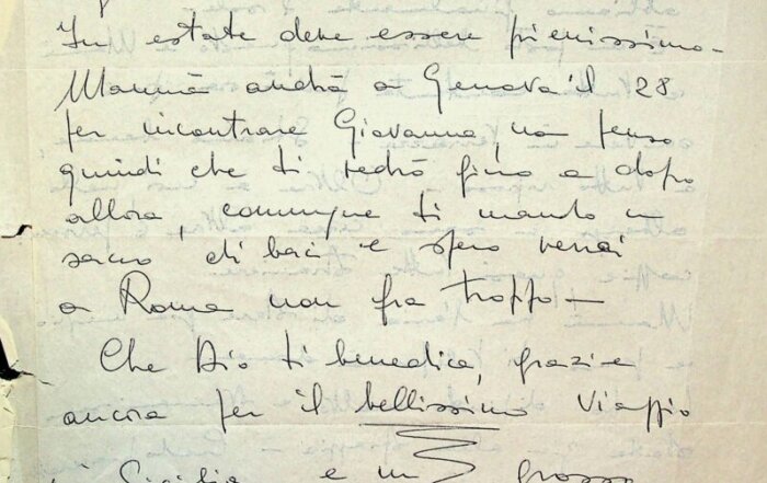 Gondina a Bernardo - 17 aprile 1961