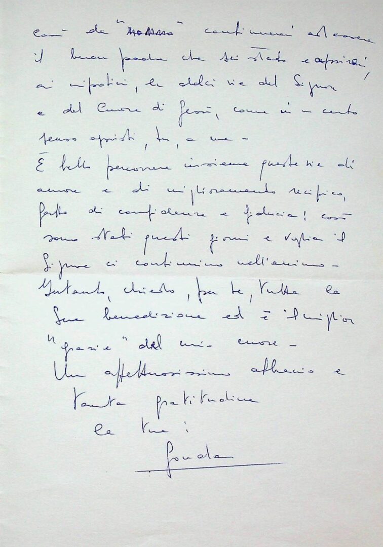 Gondina a Bernardo - 22 agosto 1962