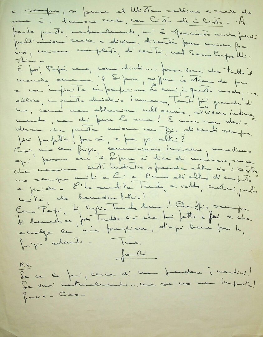 Gondina a Bernardo - 30 luglio 1962