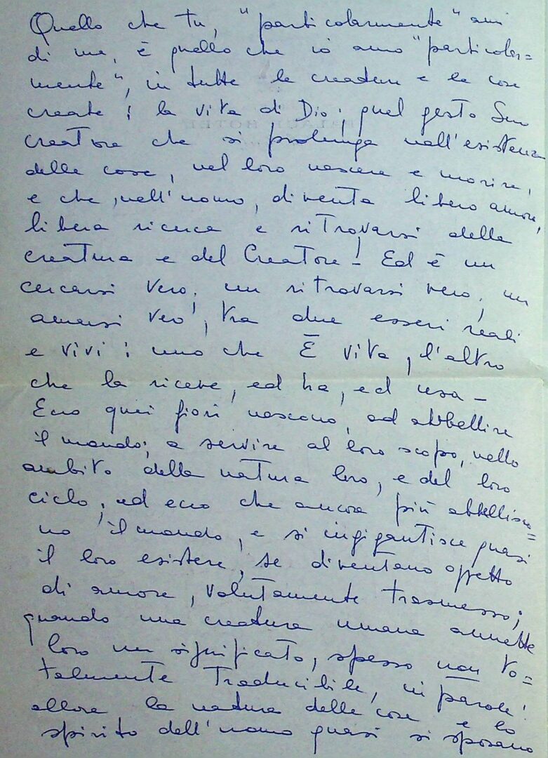 Gondina a Claudia - 14 agosto 1962