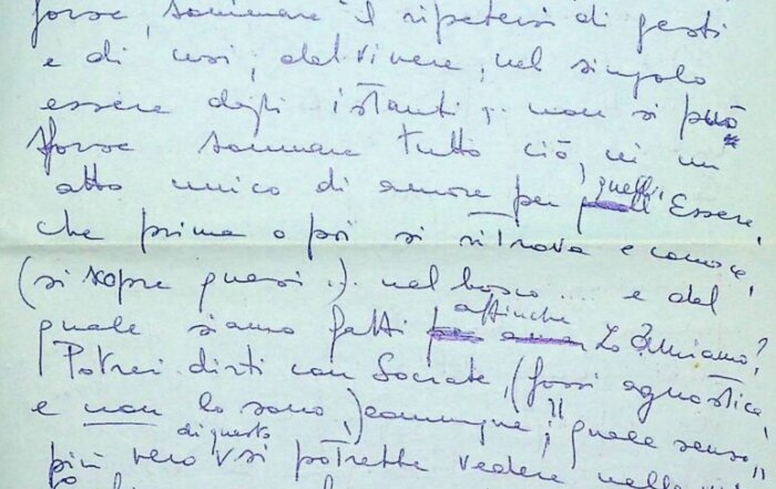 Gondina a Claudia - 14 agosto 1962