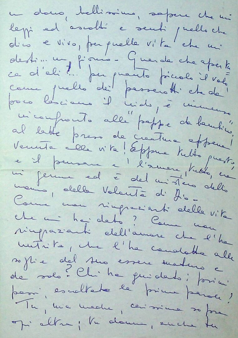 Gondina a Claudia - 14 agosto 1962