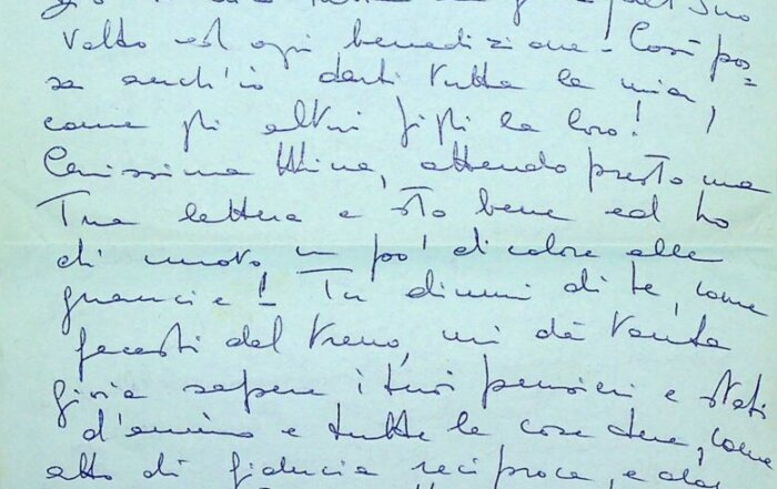 Gondina a Claudia - 14 agosto 1962