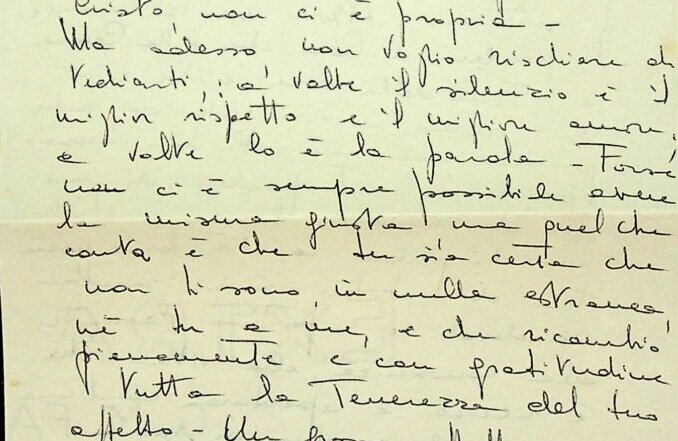 Gondina a Claudia - 22 agosto 1965