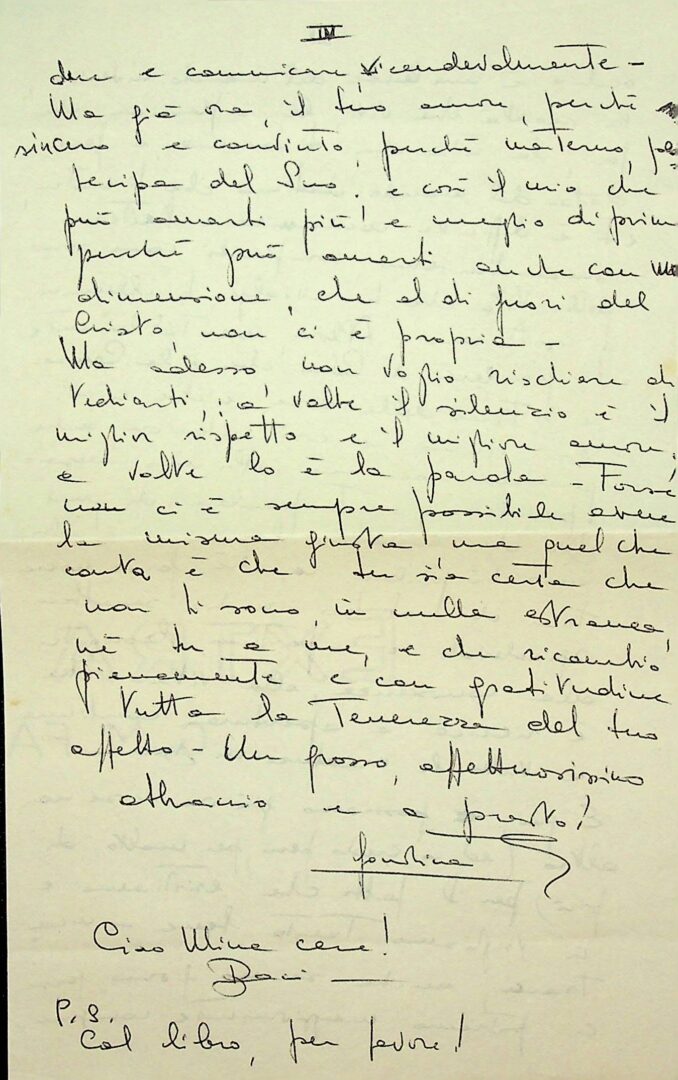 Gondina a Claudia - 22 agosto 1965