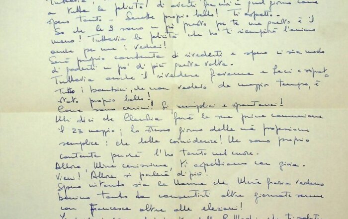 Gondina a Claudia - 9 maggio 1968