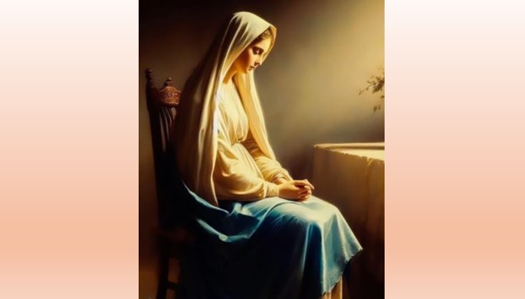 Maria medita nel suo cuore
